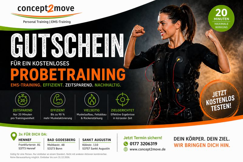 Gutschein für ein Probetraining