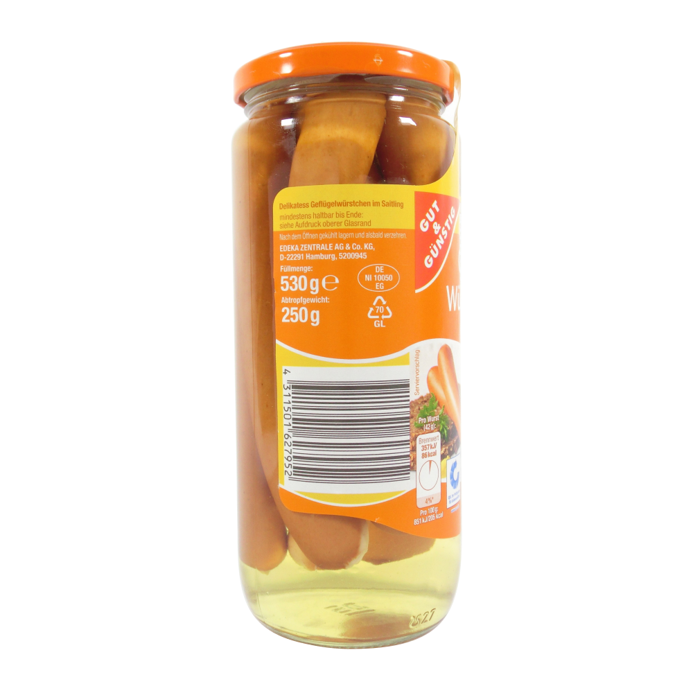 Geflügelwürstchen (6 Stk.)