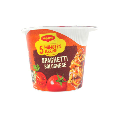 Maggi 5 Minuten Terrine – Spaghetti Bolognese Maggi 5 Minuten Terrine – Spaghetti Bolognese