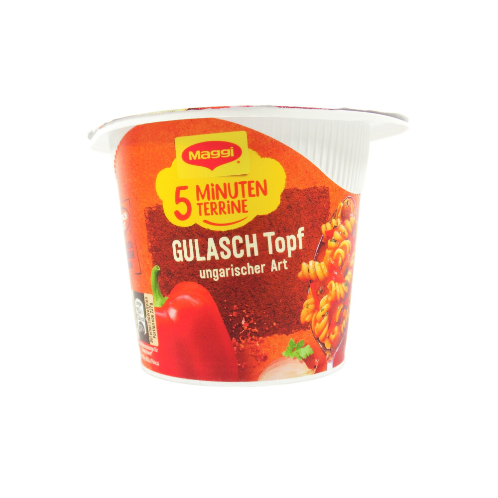 Maggi 5 Minuten Terrine – Gulasch Topf