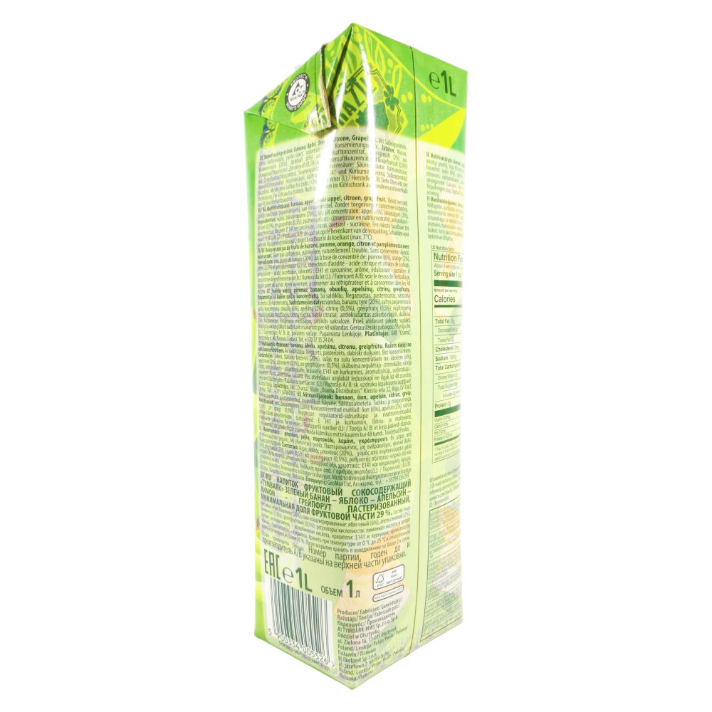 TYMBARK Green Banana Mehrfruchtgetränk 1 Liter