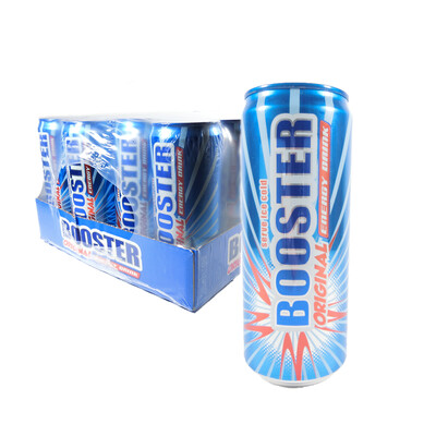 BOOSTER Original Energy Drink (24er Kiste) BOOSTER Original Energy Drink (24er Kiste)
