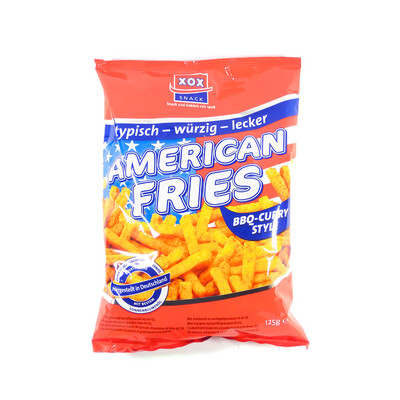 American Fries BBQ-Curry Style