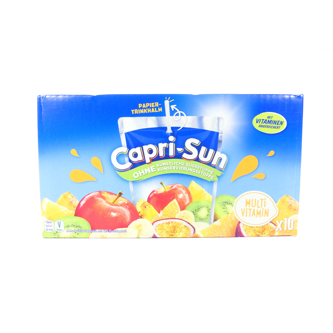 Capri Sonne Multi Vitamin (10er Kiste) Capri Sonne Multi Vitamin (10er Kiste)