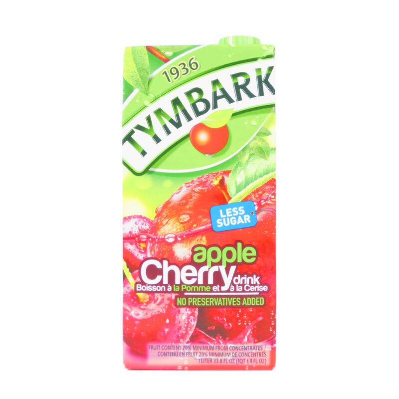 TYMBARK  Apple + Cherry Erfrischungsgetränk 1 Liter TYMBARK  Apple + Cherry Erfrischungsgetränk 1 Liter