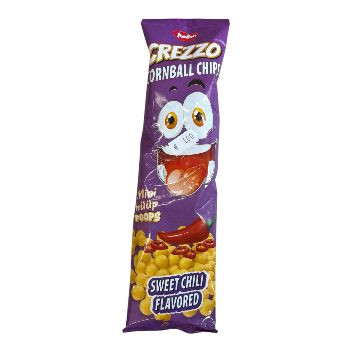 CREZZO Cornball Chips Sweet Chili Flavoured