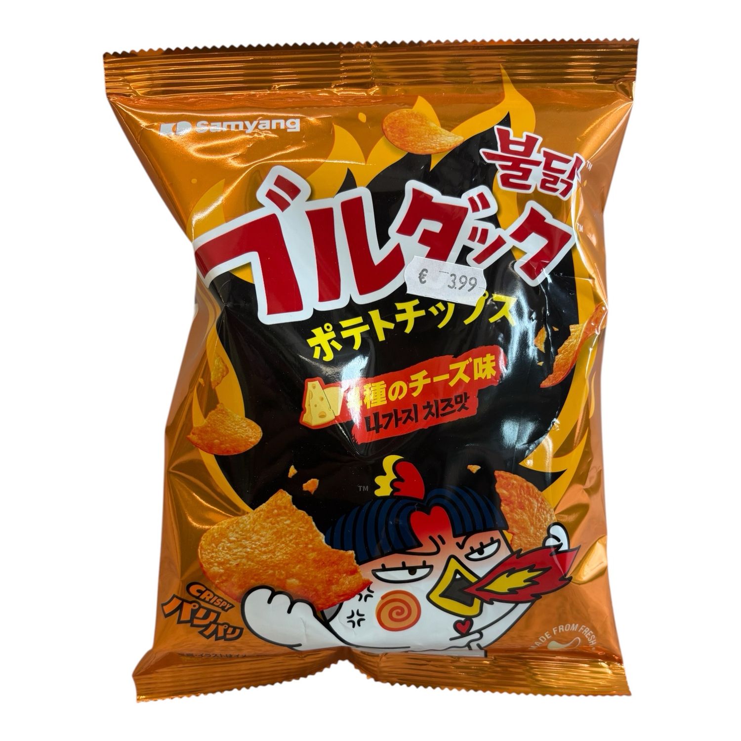 SAMYANG Buldak Chips cheese flavor SAMYANG Buldak Chips cheese flavor