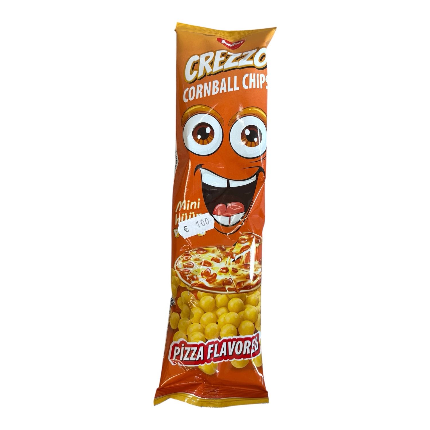 CREZZO Cornball Chips Pizza Flavoured