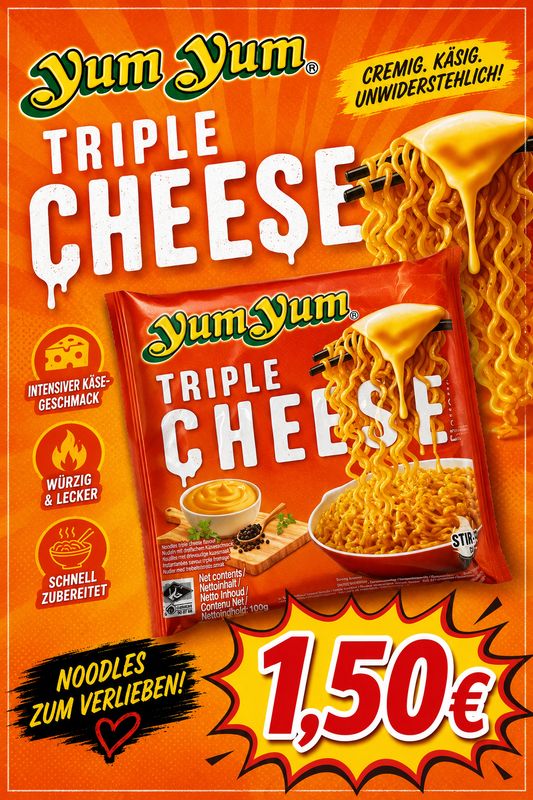 Yum Yum Triple Cheese