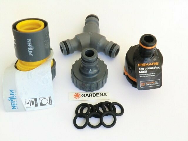 O-Ring Dichtring Dichtung für Gardena Neptun Fiskars Schlauchsysteme Ventil EPDM
