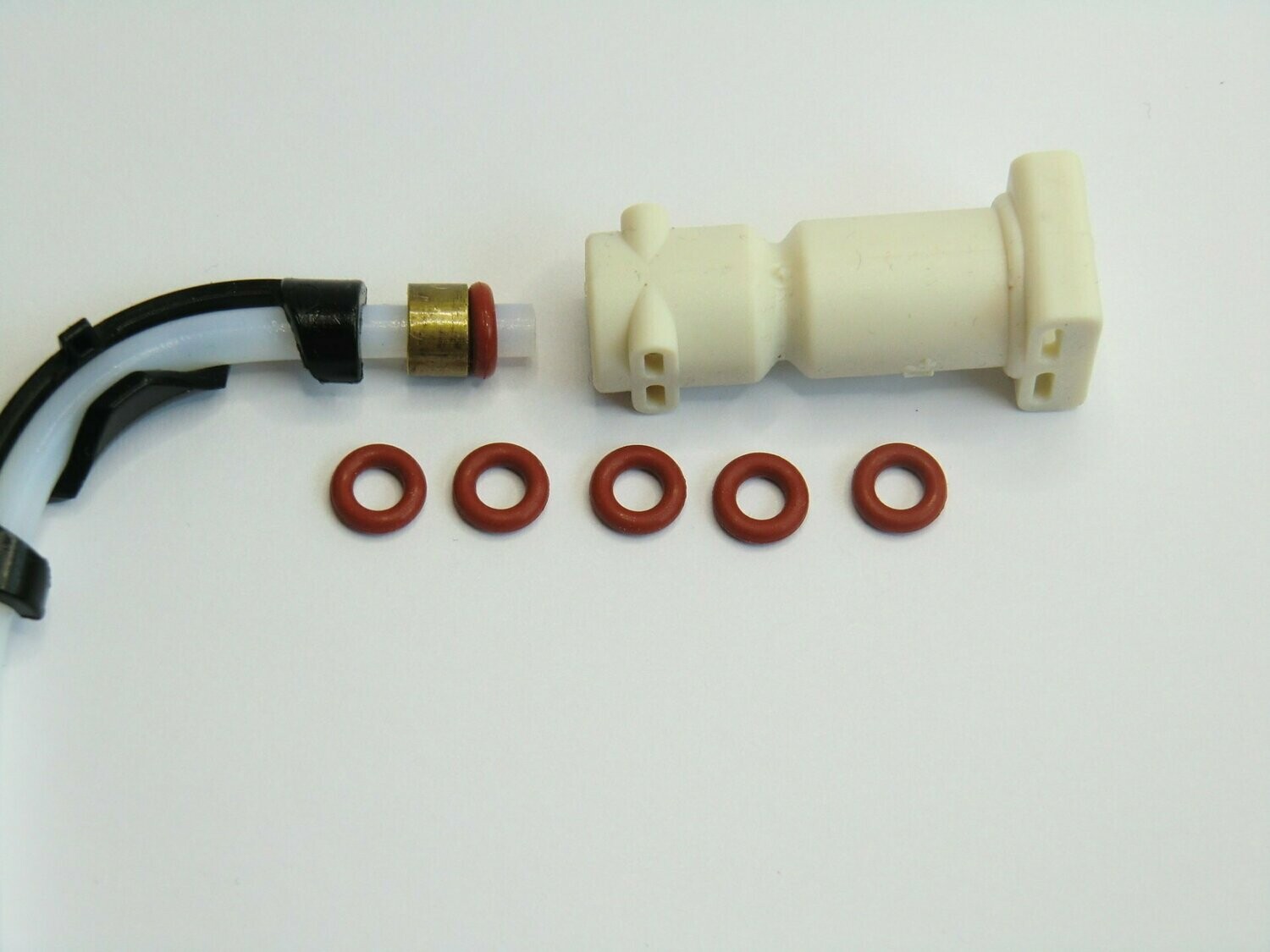 O-Ring Dichtung DeLonghi Miele Teflon-Druckschlauch Innen Maß 4 x 2mm Stärke ,Außen 8mm