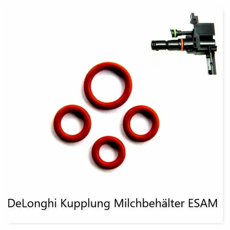 DeLonghi ESAM EAM Dichtung O-Ring Kupplung Aufschäumer Milchbehälter Milchaufschämer
