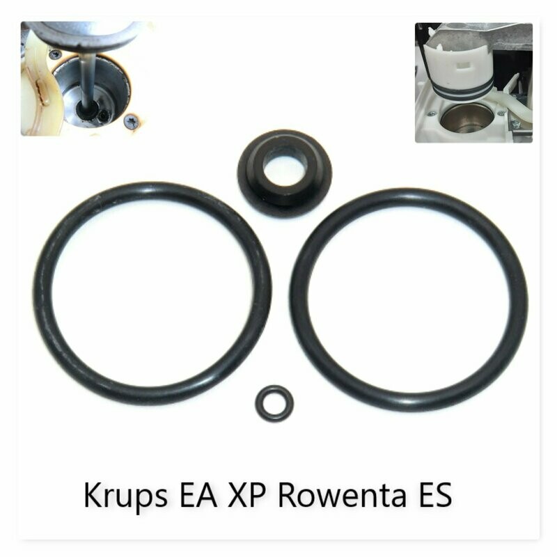 Dichtung O Ring Kolbenstange Formdichtung Stößel SET Krups EA 68 69 80 81 82 90 Rowenta ES 68 EA69 AE90  Thermoblock EPDM