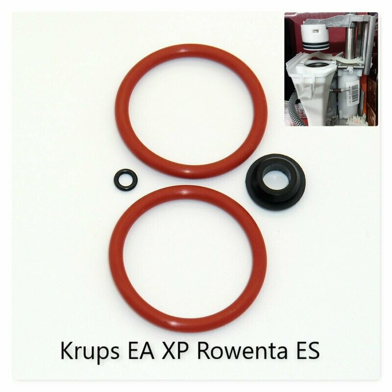 Dichtung O Ring Kolbenstange Formdichtung Stößel SET Krups EA 68 69 80 81 82 90 Rowenta ES 68 EA69 AE90  Thermoblock