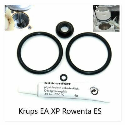 Rowenta ES EA Krups o-ring dichtung Reparatursatz set piston Krups XP 72 