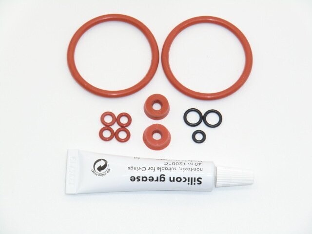 Jura Dichtung Wartungsset Dichtung SET O-Ring Fett für Kolben Brühgruppe Franke Krups AEG
