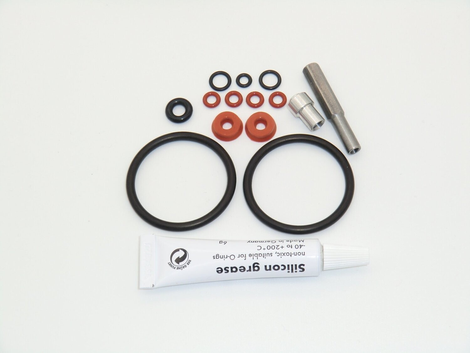 Jura Wartungsset Ovalkopfschlüssel BIT 6g Fett O-Ring Dichtung für Kolben Schwarz Nutring für Drainageventil Ena Giga J Z