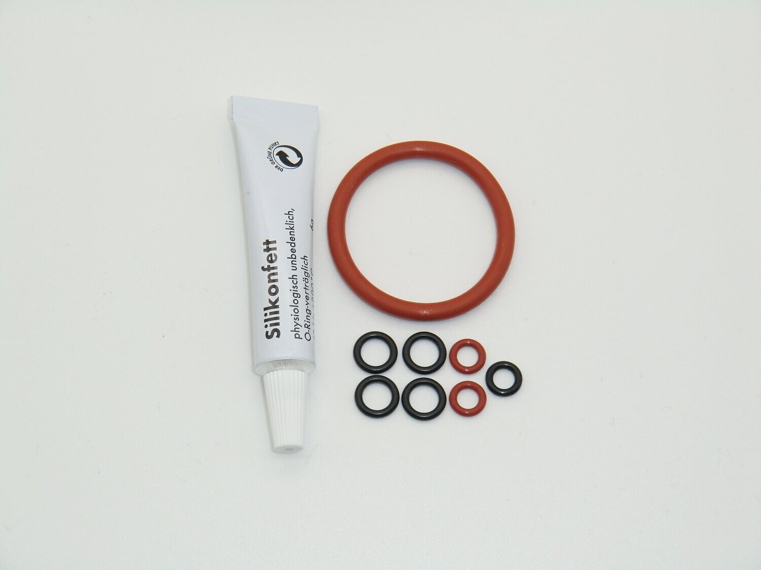 Delonghi ESAM AEG O-Ring SET Dichtungssatz klein Fett 6g Brühkolben mit Thermoblock ESAM