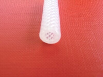 Silikon Gewebeschlauch Schlauch Innen ID 4,2 x 2 mm Stärke Lebensmitteleicht weich