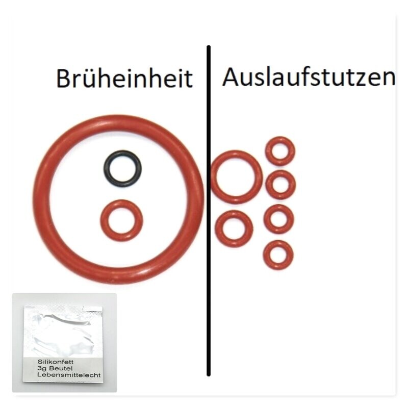 SAECO Philips Dichtung Fett 3g O-Ring Brühgruppe Auslaufstutzen Supportventil  SUP HD EP