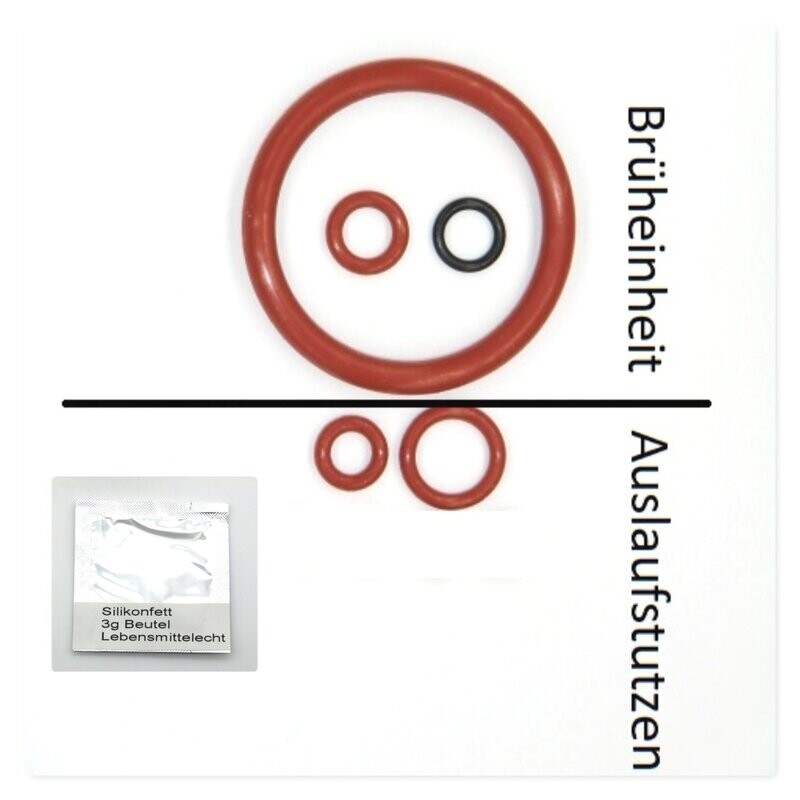 SAECO Philips  Dichtung  Kolben Auslaufstutzen Fett 3g O-Ring SUP HD RI EP Brüheinheit Brühgruppe