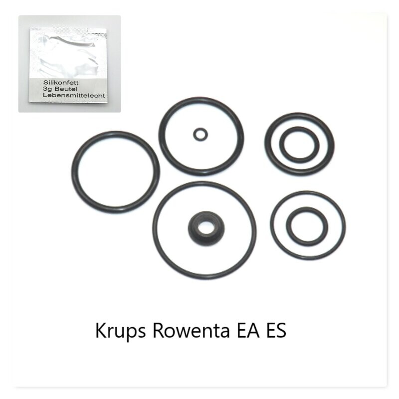 Dichtung O-Ring Thermoblock Druckzylinder Formdichtung für Stößel Fett 3g SET Krups EA 68 69 80 81 82 90 Rowenta ES 68 EA69 AE90