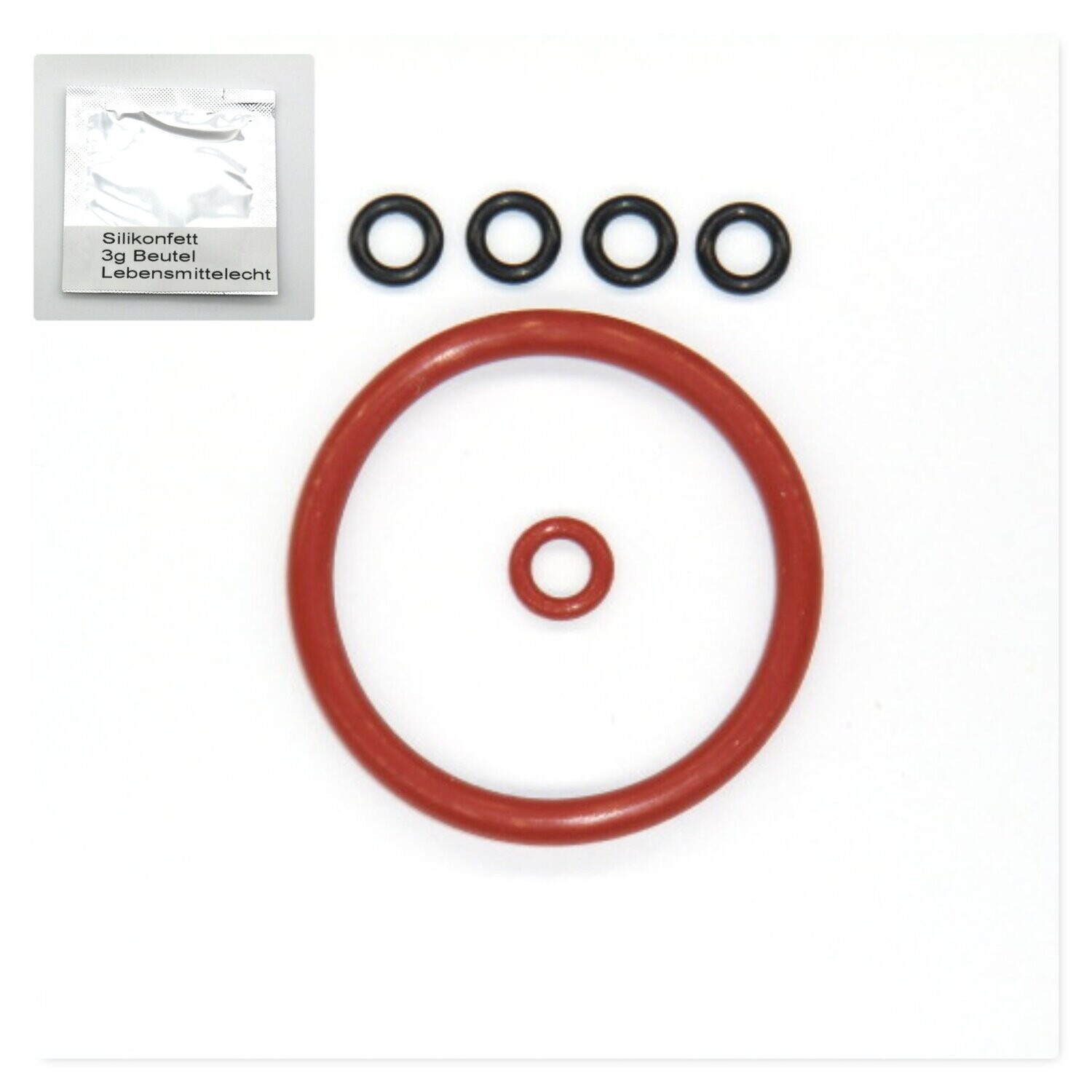 Kaffeevollautomat Dichtung O-Ring Fett 3g SET Milchaufschäumer Kupplung Siemens EQ 7-8 Bosch Vero Bar