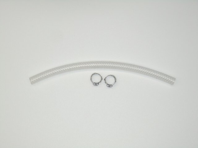 Silikonschlauch Schlauch +2 Schellen Bosch Verocup 100 Siemens Integral Classic EQ3 EQ500 EQ9