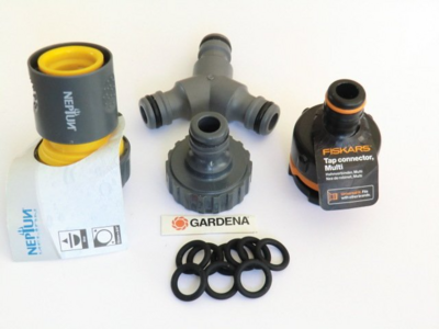 O-Ring Flachdichtung Dichtung für Gardena Neptun Fiskars Hahnverbinder Ventil