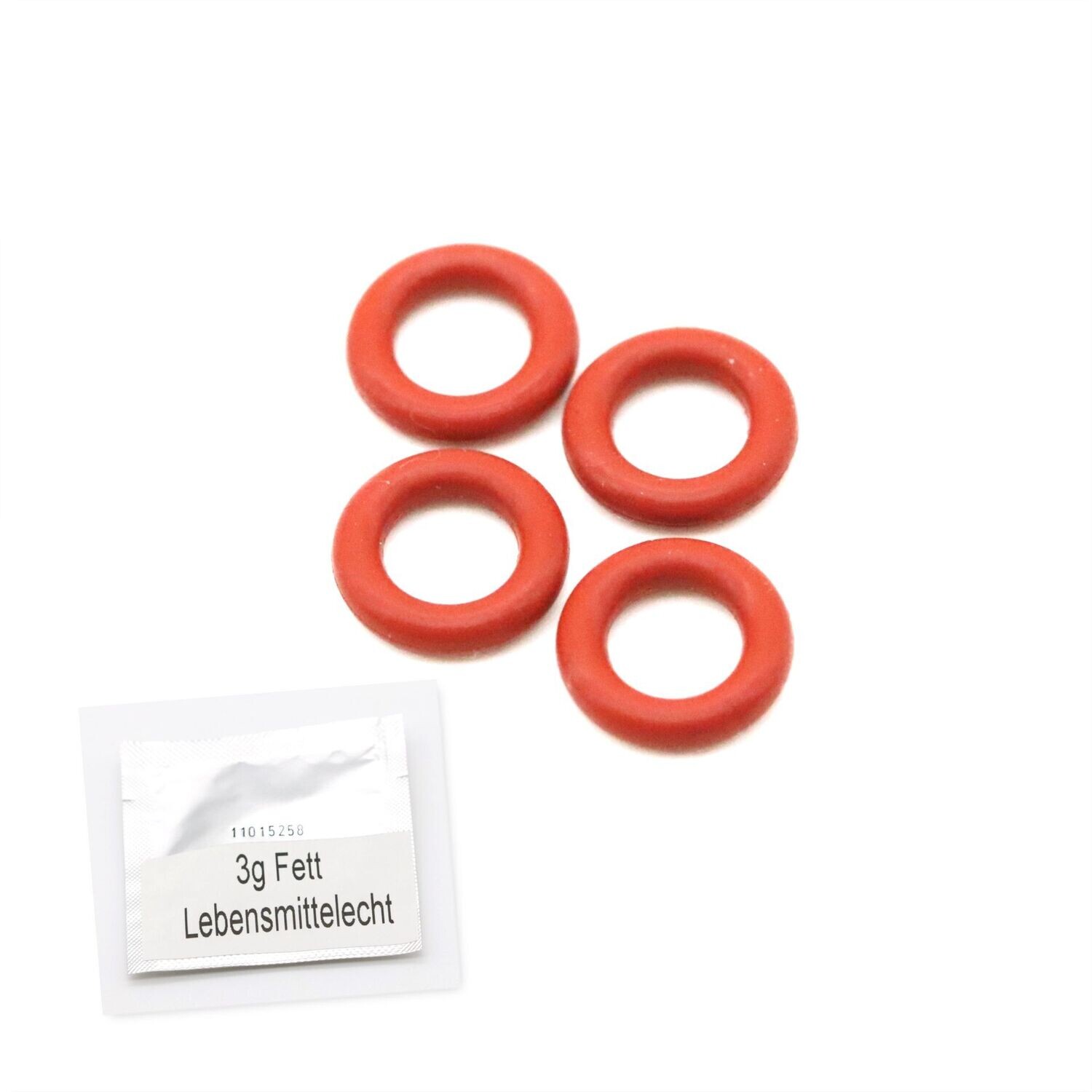 Kaffeevollautomat Dichtung O-Ring Rot+ Fett 3g Beutel Milchaufschäumer Kupplung Siemens EQ6 EQ7 EQ9 TI9.. TP EQ500 EQ700 TQ5.. TQ7.. TQ9.. Integral Classic Bosch Vero Bar Vero Selection