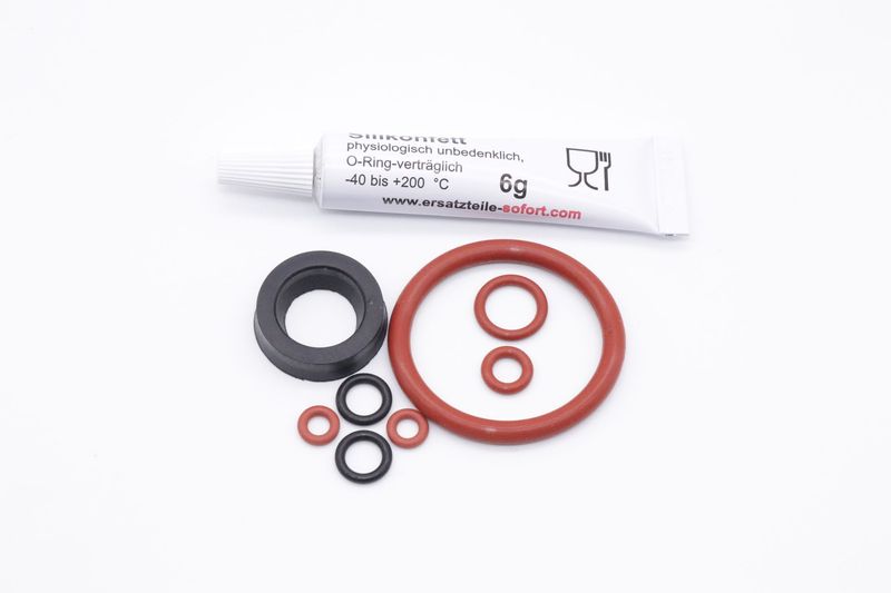 Neu Dichtung SET+Fett für Stutzen Wassertank SAECO Philips Primea Xelsis Magic 1