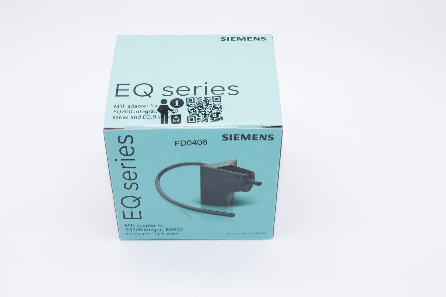 SIEMENS Milchbehälter-Adapter TZ70001 Neu , zur Nutzung externer Milchbehältnisse, speziell EQ.9 EQ.900 EQ.700 Kaffeevollautomaten