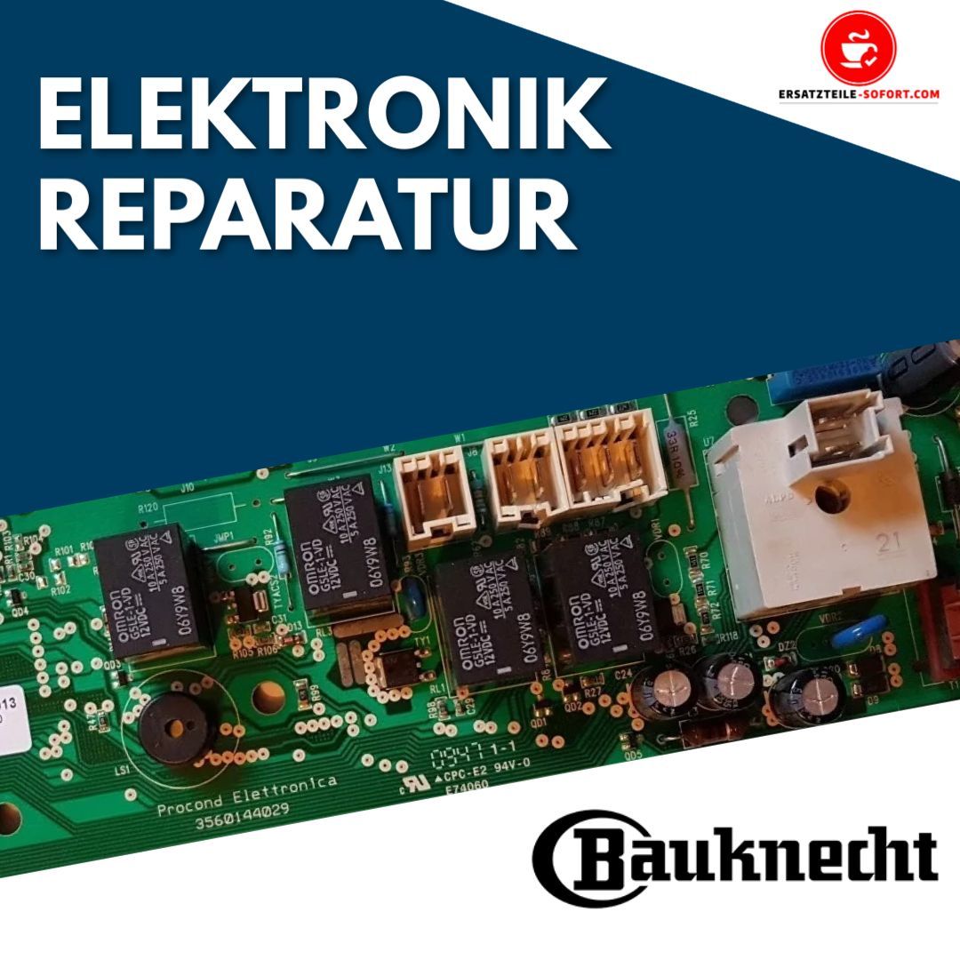 Bauknecht Waschmaschine Trockner Elektronik Reparatur