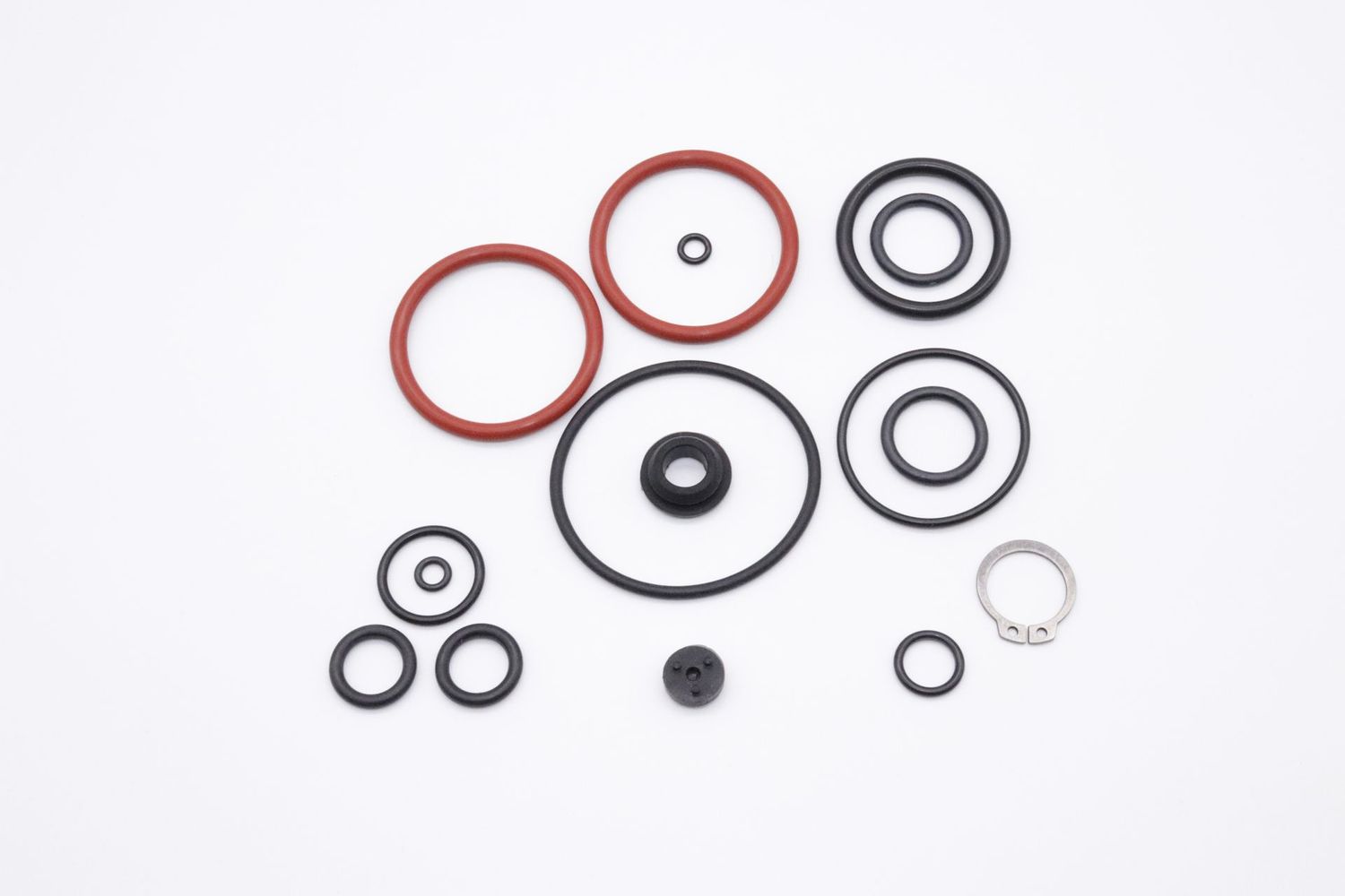 Dichtung Dichtungsatzt O-Ring  Rot Thermoblock Druckzylinder Drainageventil +Formdichtung für Stößel und Cremaventil+ O-Ring Dampfdüse+ Sprengring Krups EA 68 69 80 81 82 90 Rowenta ES 68 EA69 AE90
