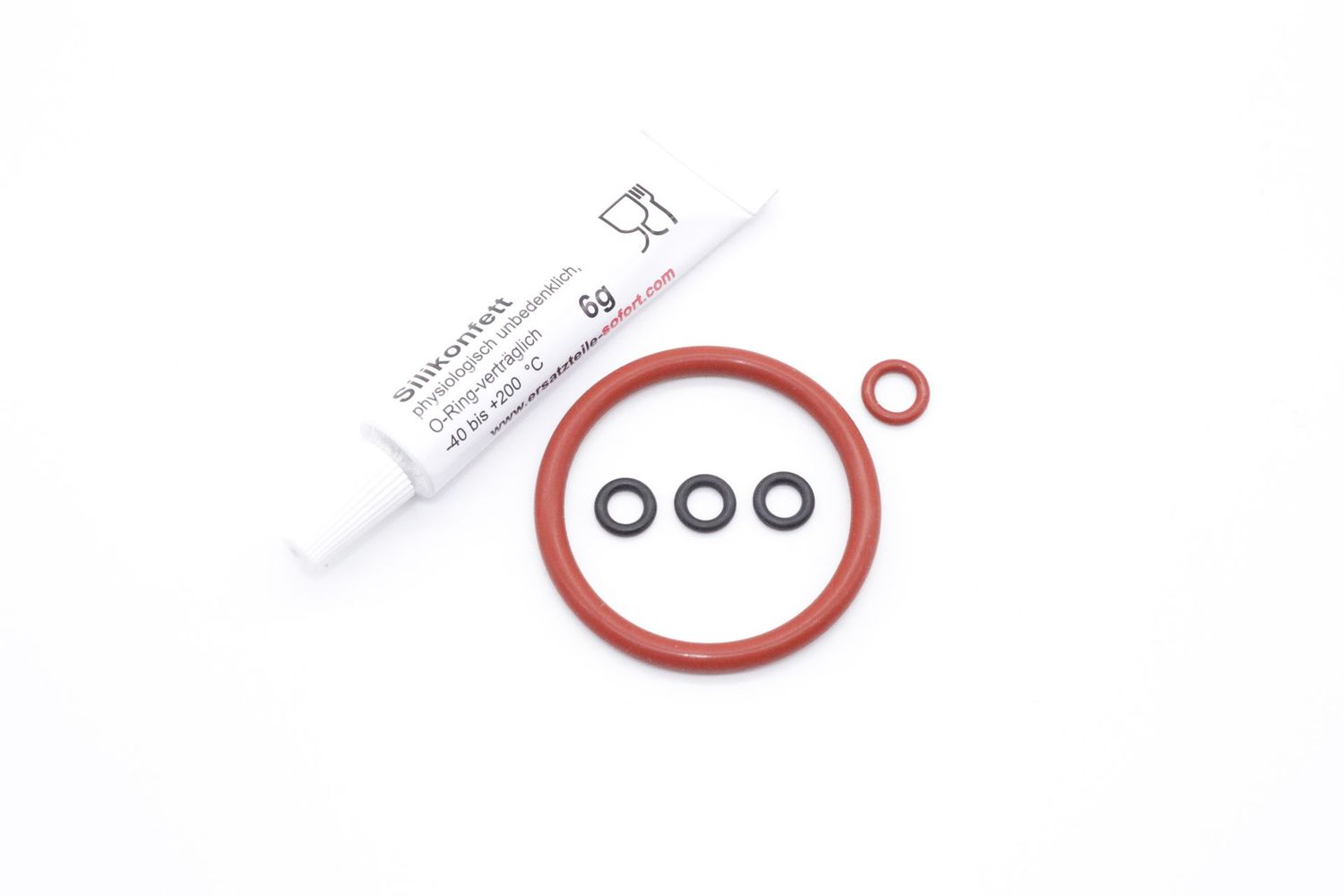 Kaffeevollautomat Siemens EQ9 EQ500 /700/ 900 Dichtungssatz Keramikventil -Kolben-Kupplung Brühgruppe Fett 6g Tube