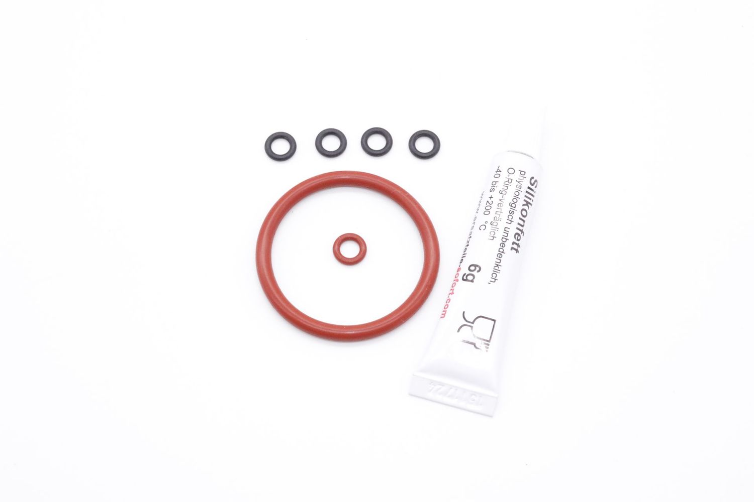 Kaffeevollautomat Dichtungssatz O-Ring Fett SET Milchaufschäumer Kupplung Siemens EQ 7-8 Bosch Vero Bar