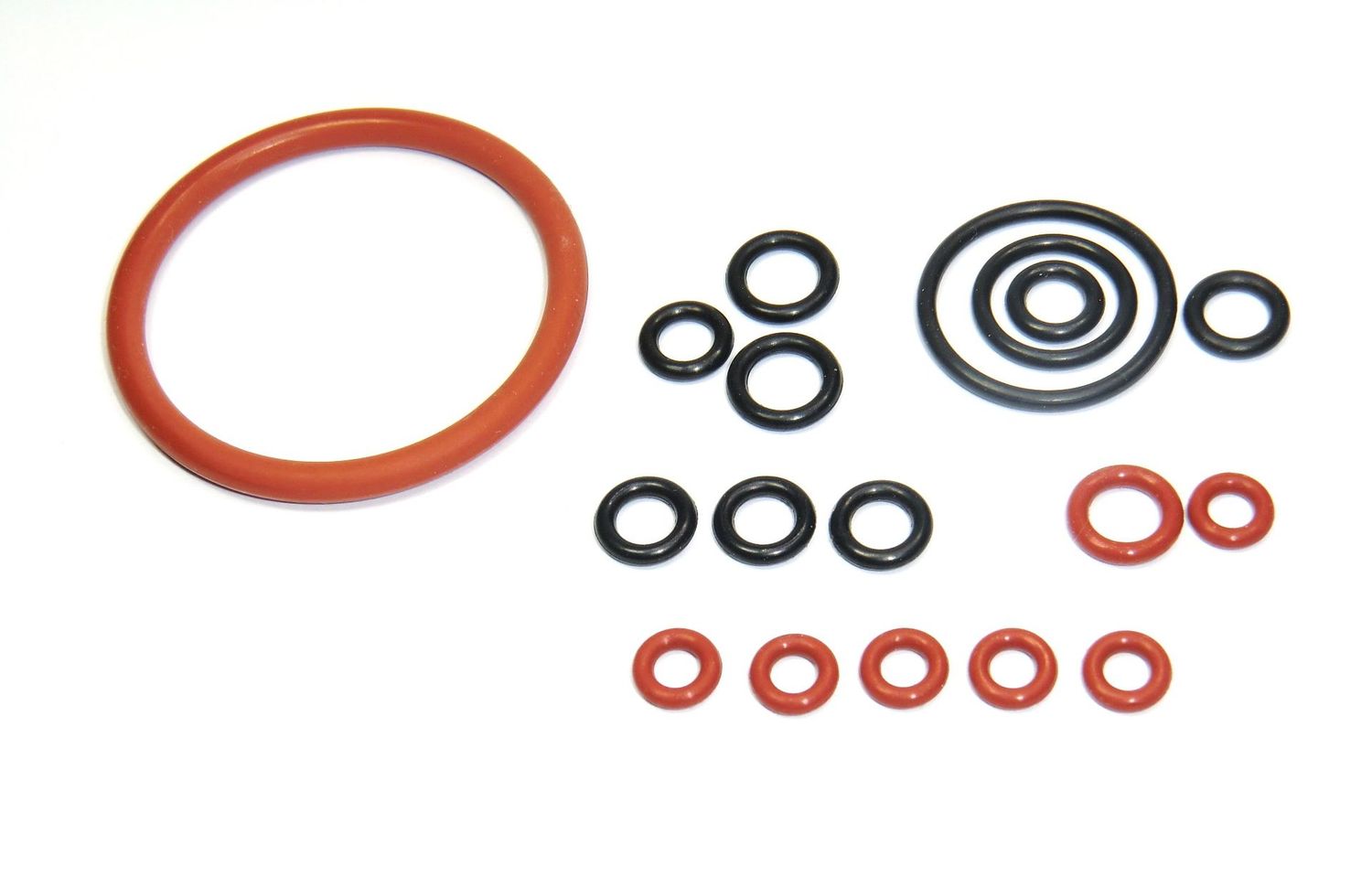 Delonghi ECAM ETAM AEG O-Ring SET Dichtungssatz Kolben ohne Thermoblock