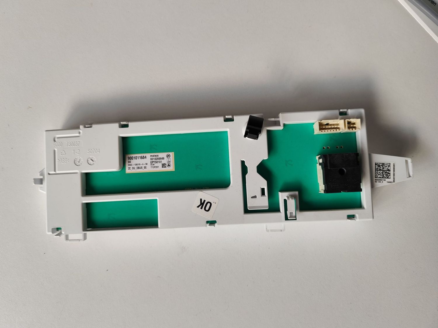 Trockner  Bosch Siemens Steuerplatine Elektronik ​​Bedienteil EPT58101 9001011684 melecs gebraucht
