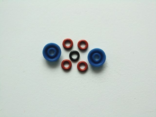 Jura Franke Drainageventil Wartungsset Blau Dichtung