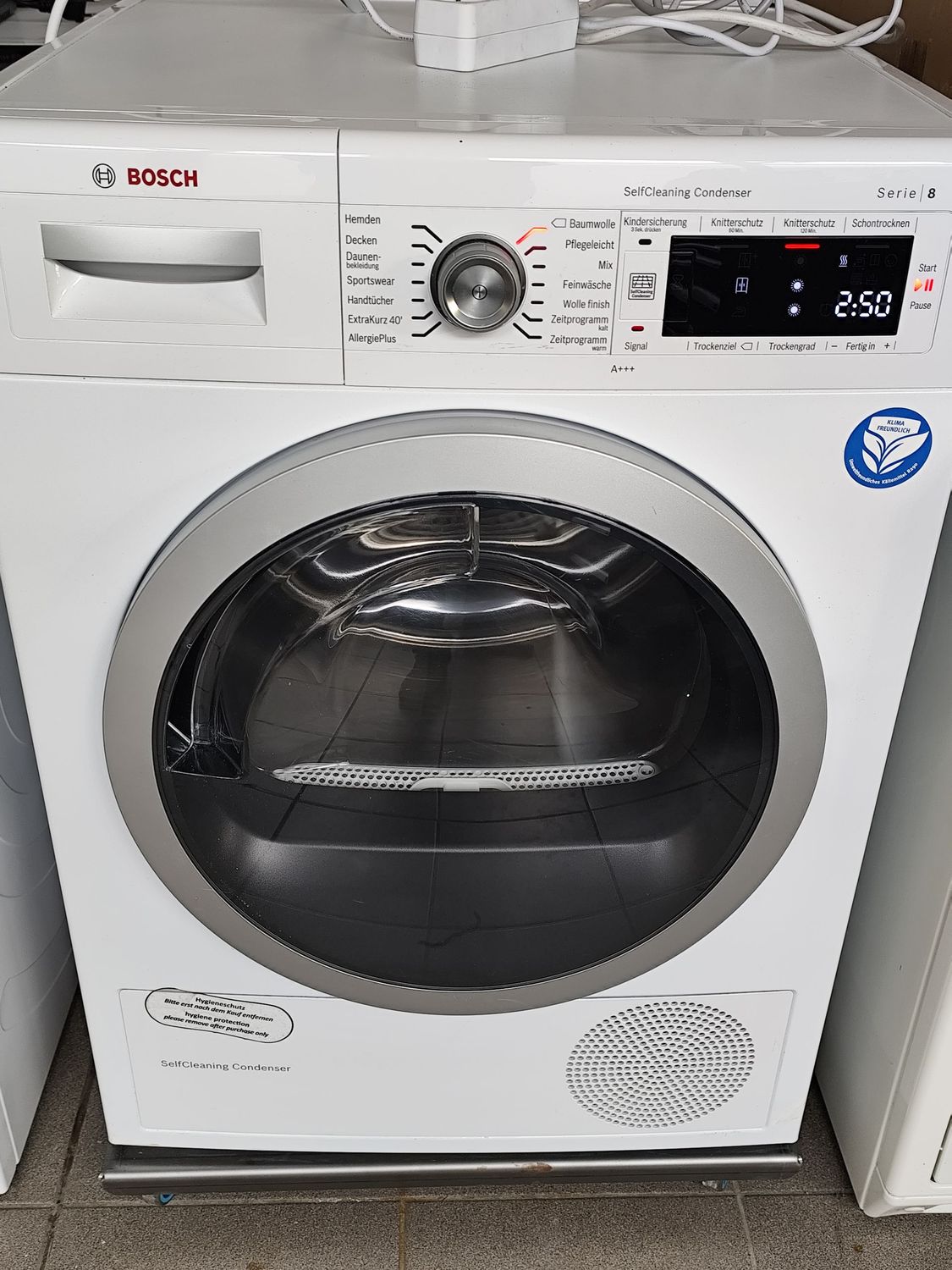 Trockner Wärmepumpentrockner Wäschetrockner Bosch Serie 8 gebraucht