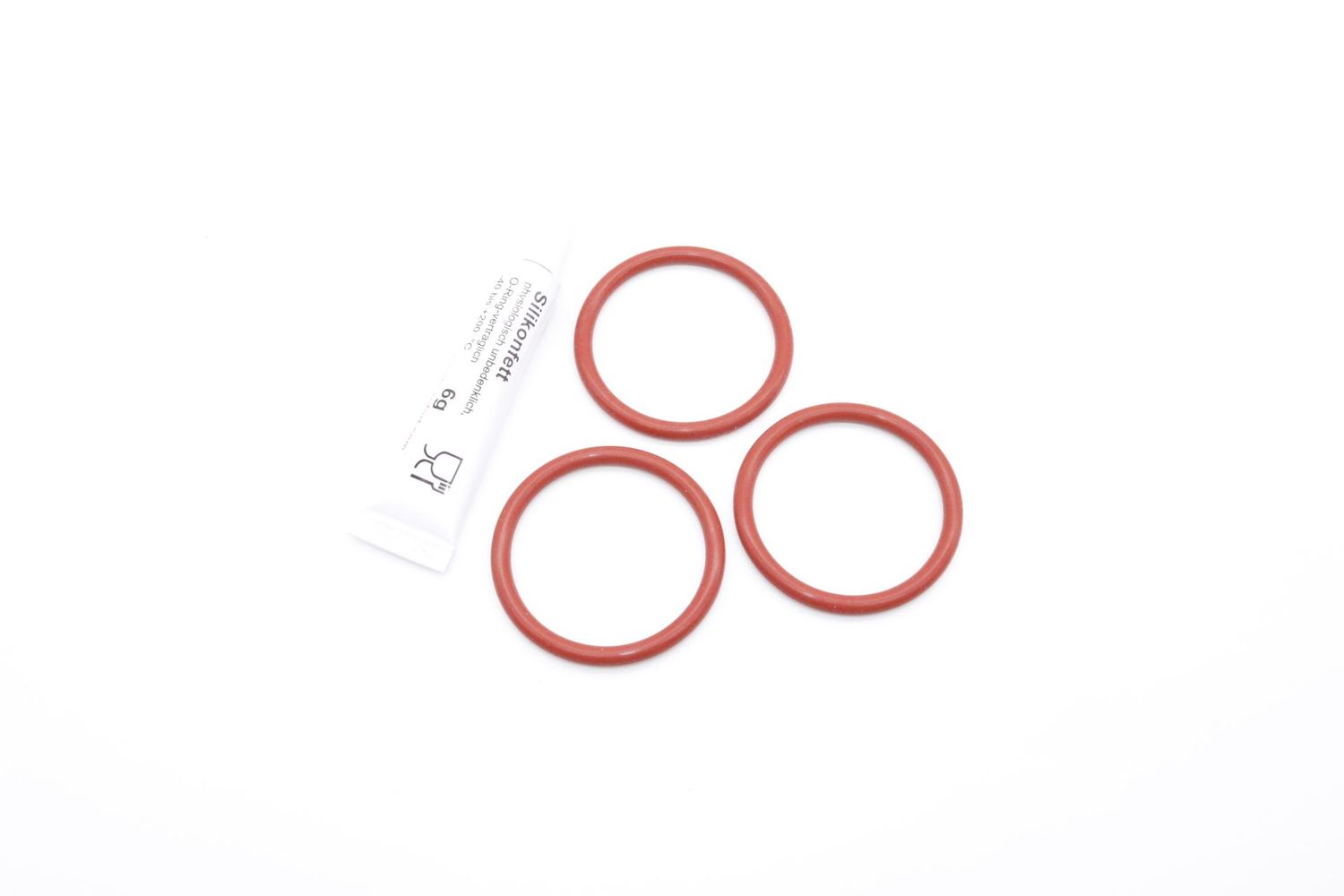DeLonghi ECAM ETAM ESAM EAM AEG 3x O-Ring Fett 6 g Brüheinheit Brühgruppe Brühkolben DeLonghi ECAM ETAM ESAM EAM AEG 3x O-Ring Fett 6 g Brüheinheit Brühgruppe Brühkolben