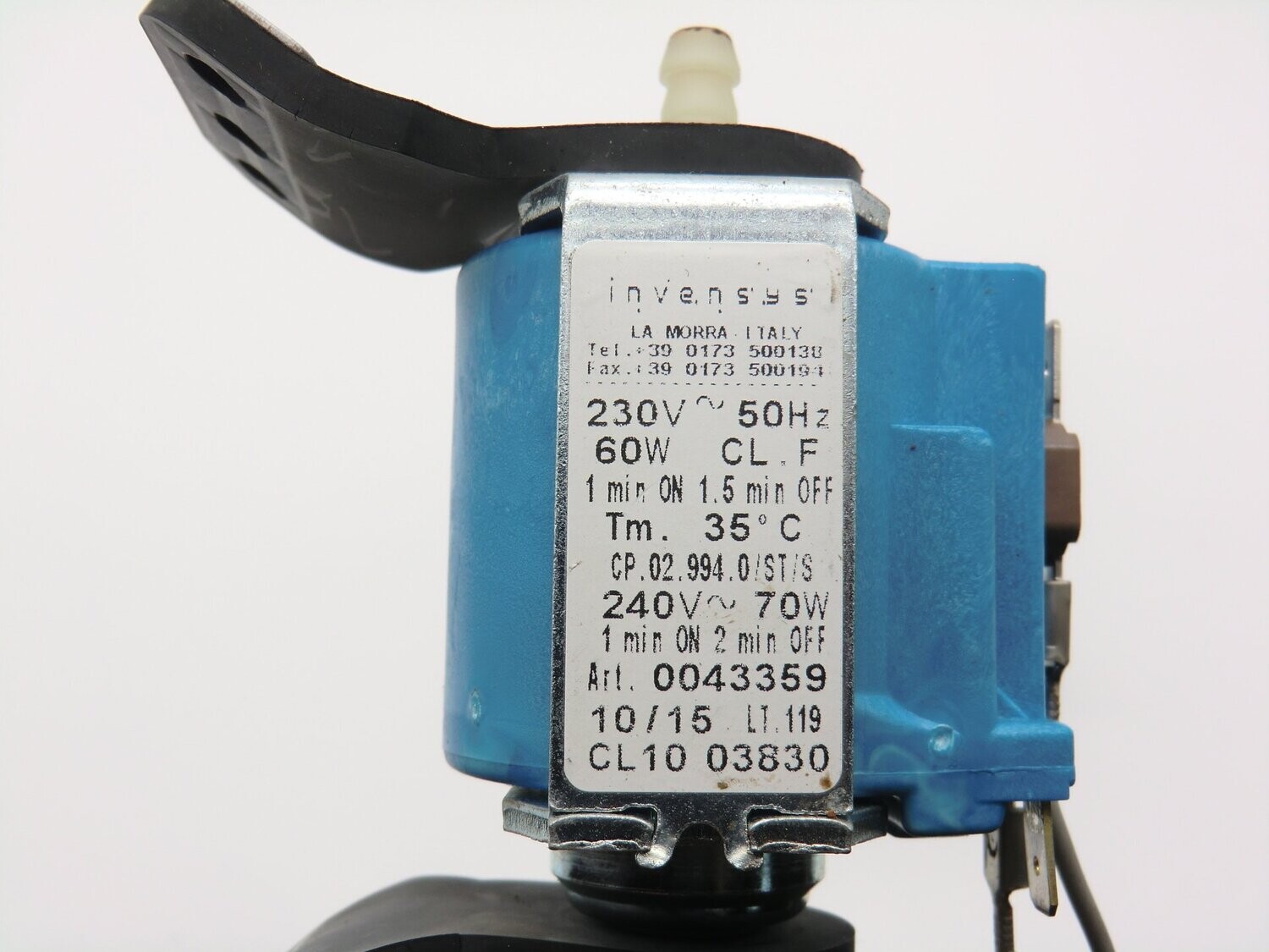 Miele Kaffeevollautomat Wasserpumpe Pumpe Invensys 60W 230V für  CVA 4060 bis 6800 gebraucht