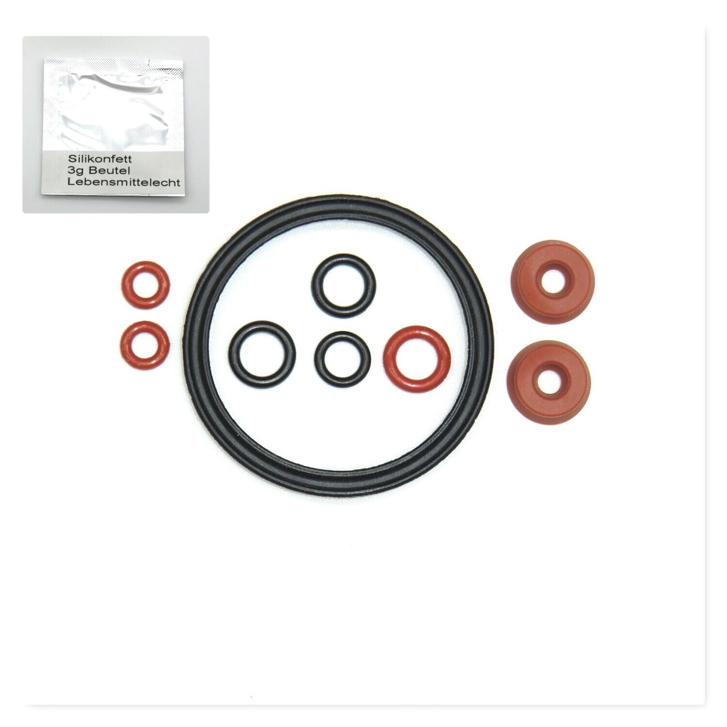 Nutring Lippendichtung Fett 3g Dichtung O-Ring für Drainageventil Miele Bosch Siemens Nivona Melitta Krups XP900