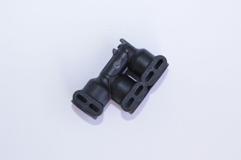 Jura Miele  FLUID-ANSCHLUSS F-FORM 90° V2°   Raccord Verbindungsstück Neu