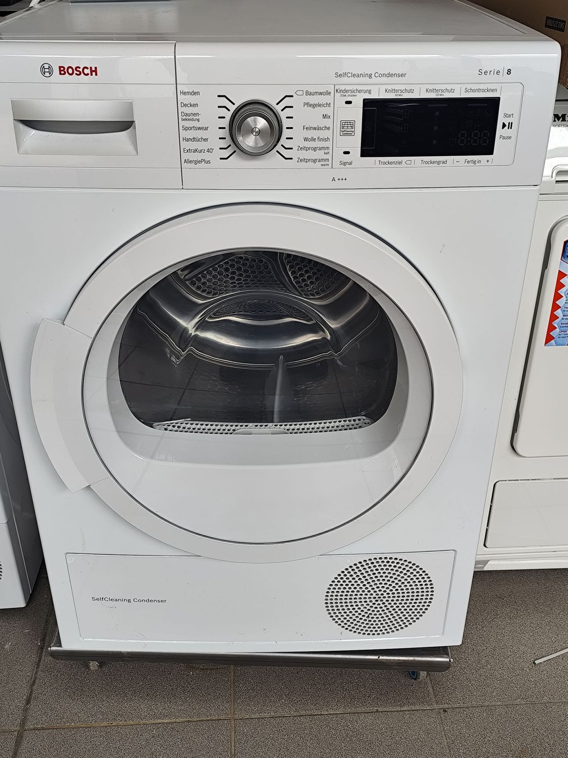 Trockner Wärmepumpentrockner Wäschetrockner Bosch Serie 8 gebraucht Trockner Wärmepumpentrockner Wäschetrockner Bosch Serie 8 gebraucht