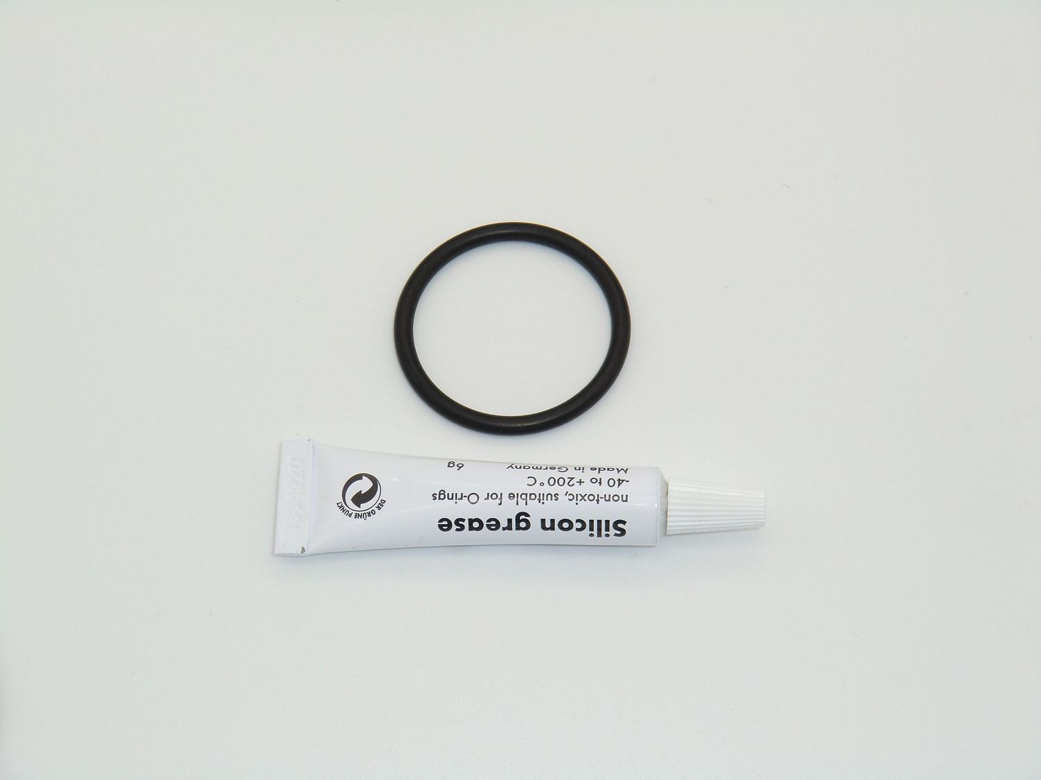 Nivona CUBE 4 Ersatzdichtung Schwarz EPDM Fett für Brühkolben Nivona CUBE 4 Ersatzdichtung Schwarz EPDM Fett für Brühkolben