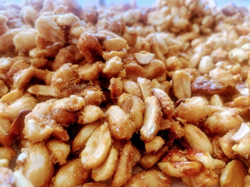 Cacahuètes caramélisées