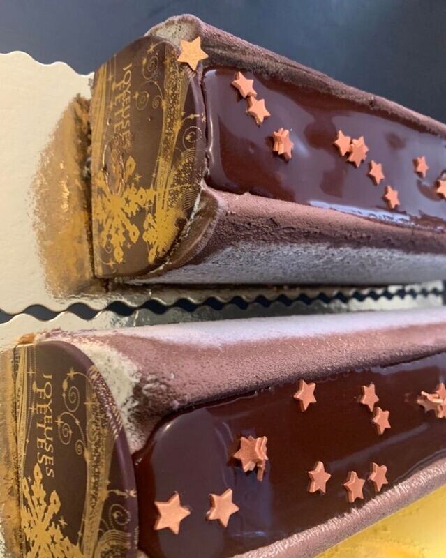 Bûches La 3 chocolats Valrhona