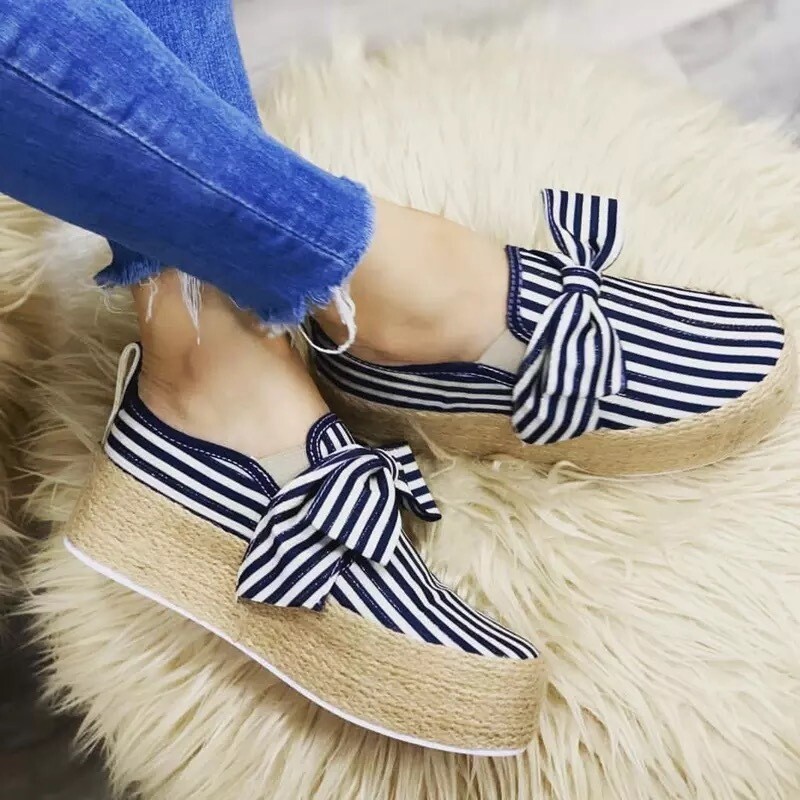 Bow Platform Loafers