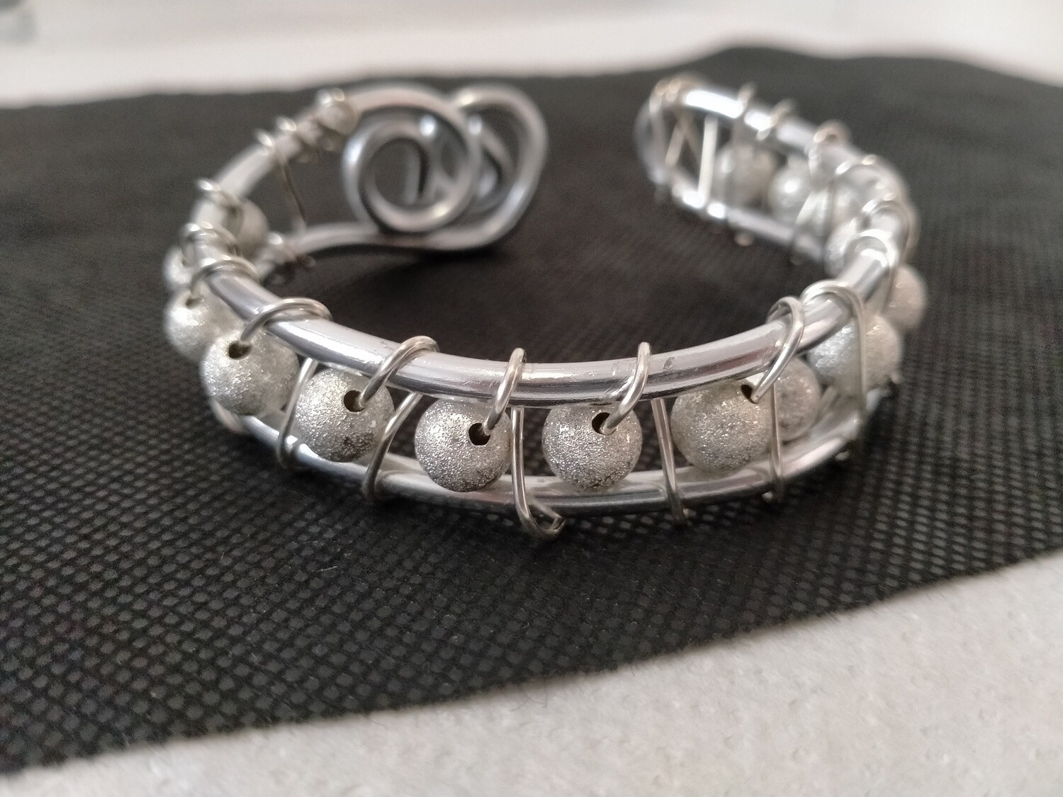 Bracciale perla cristallo elfica